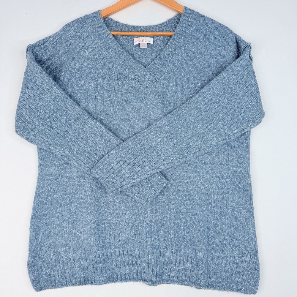 Belle‎ by Kim Gravel Women's Soft Knit Top Sweater SZ-Small